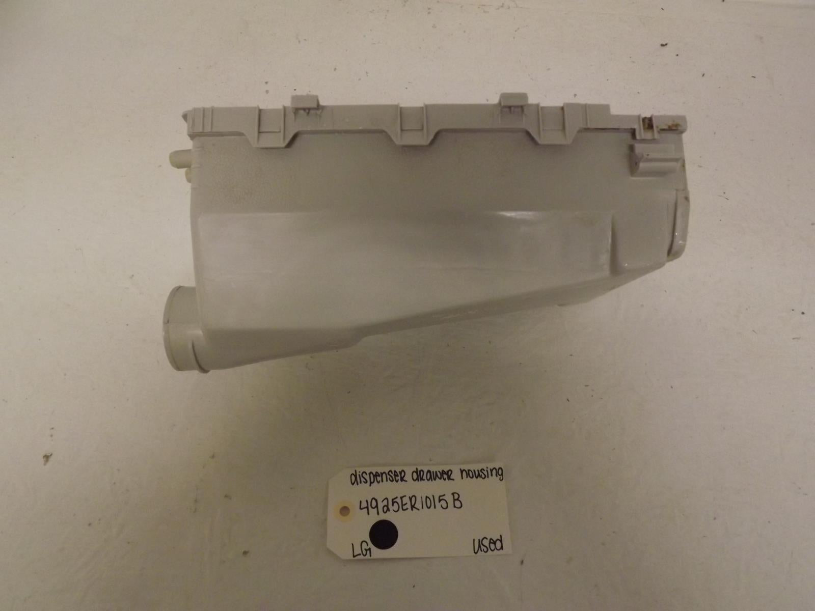 LG Washer 4925ER1015B Dispenser Drawer Housing Used LG Washer 4925ER1015B Dispenser Drawer Housing Used